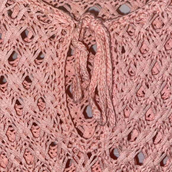 Tommy Bahama Crochet Ombré Pink Cover-up - Picture 3 of 7